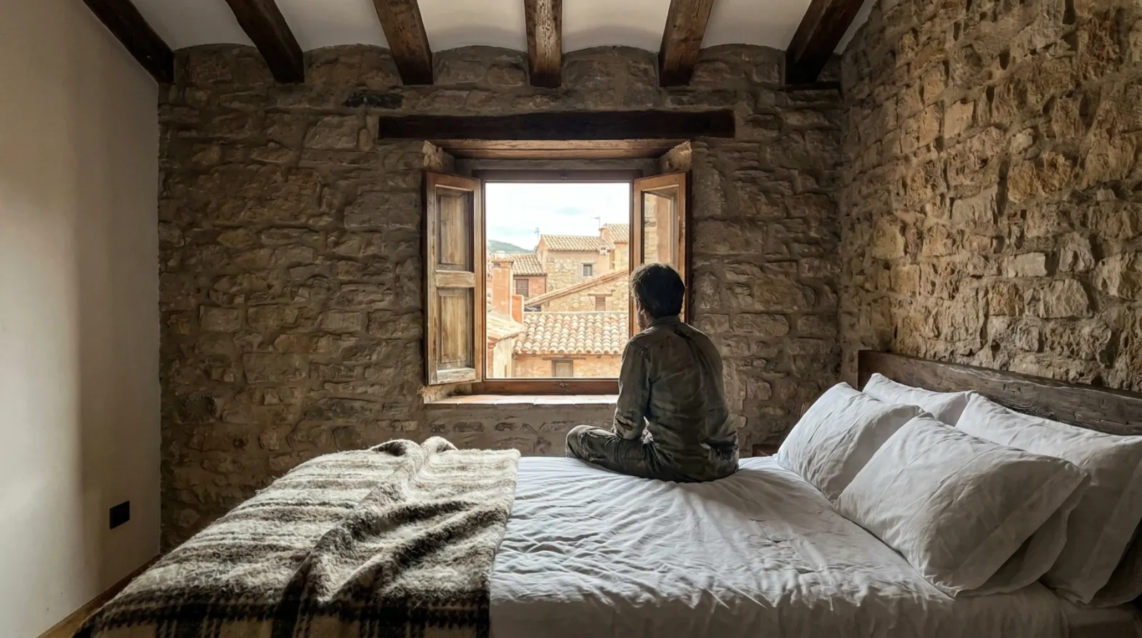 Hotel Casa Bernués, dentro de la muralla de Albarracín